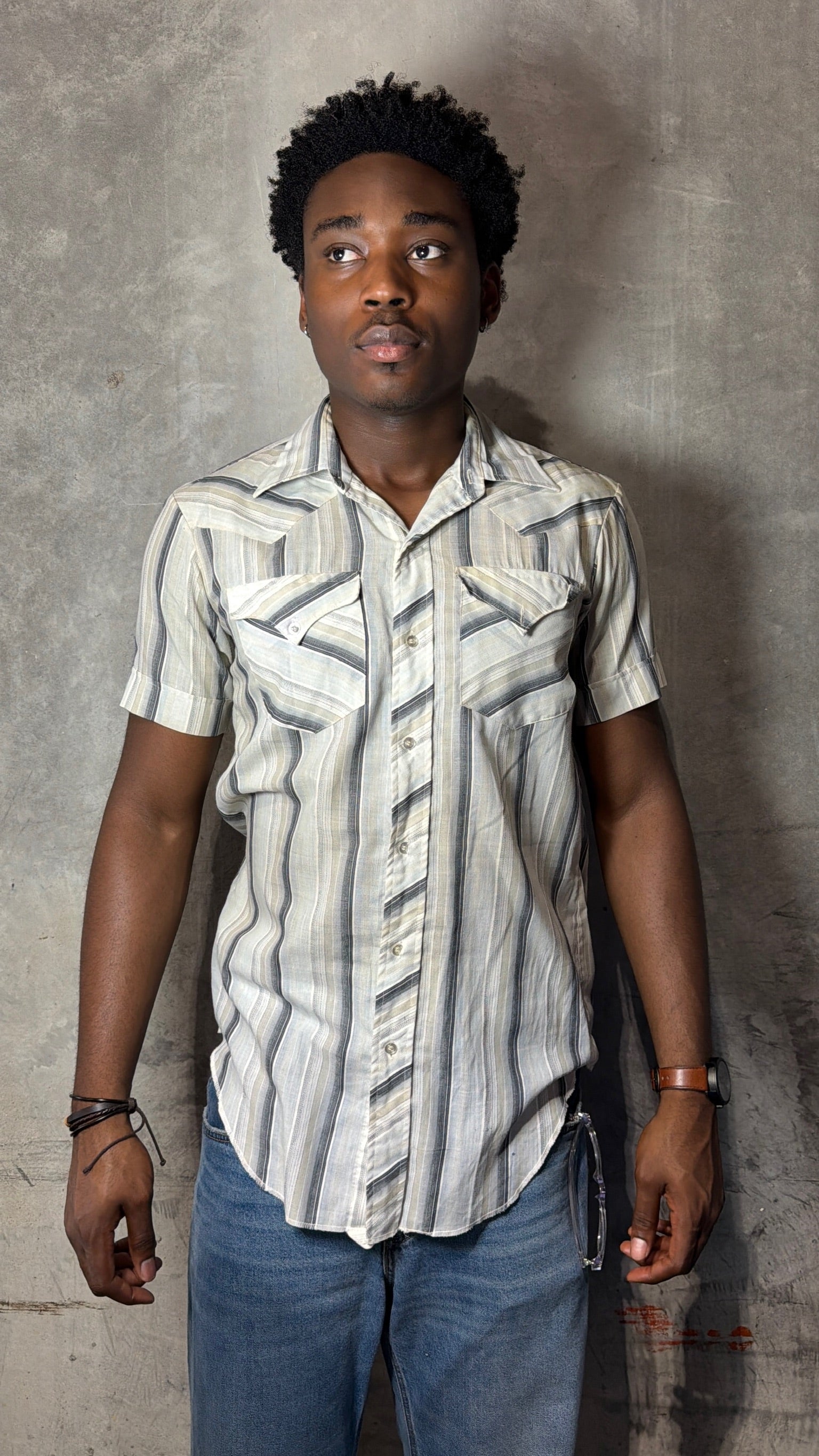 80’s Western wear Button up shirt