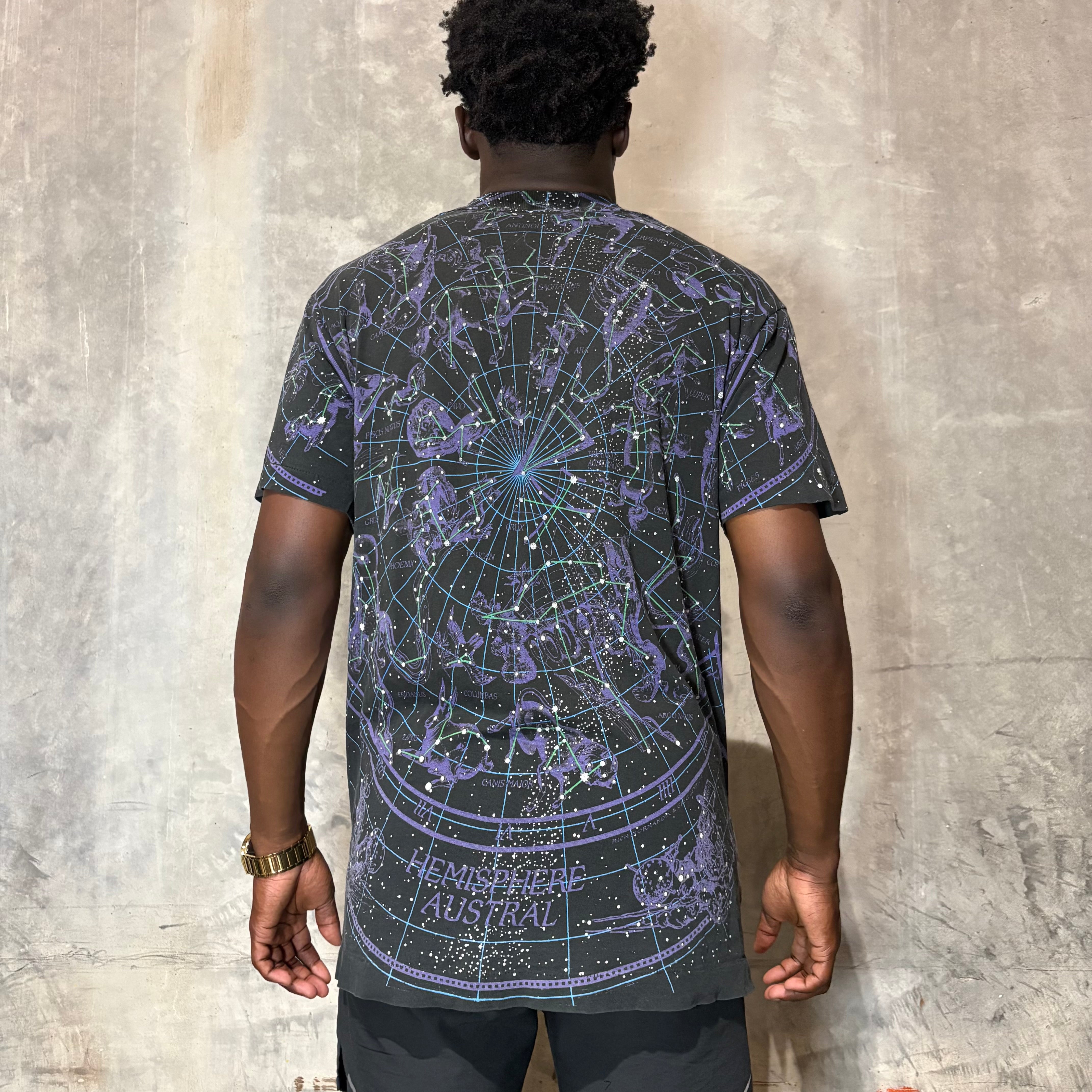 Rare AOP 90’s Astrology Black Tee