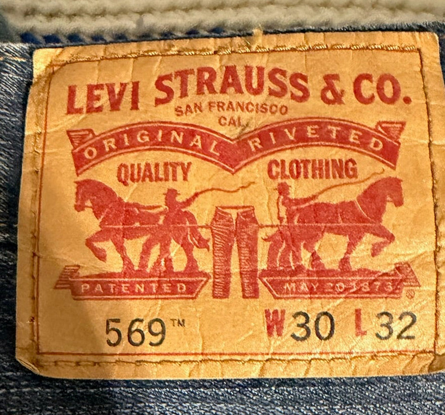 Vintage Levis 569 Denim Jeans