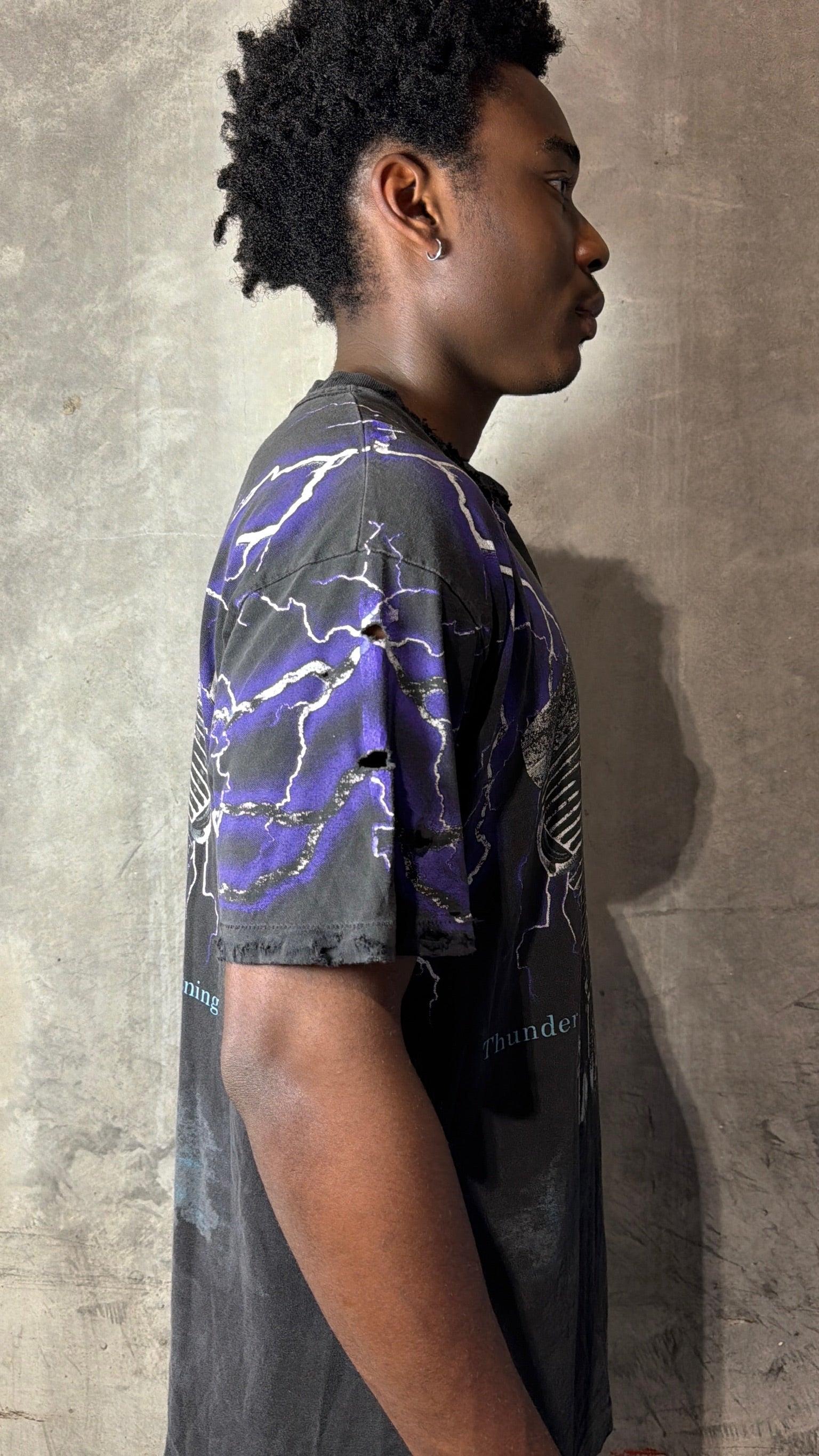 90's Harley Lightning AOP Tee