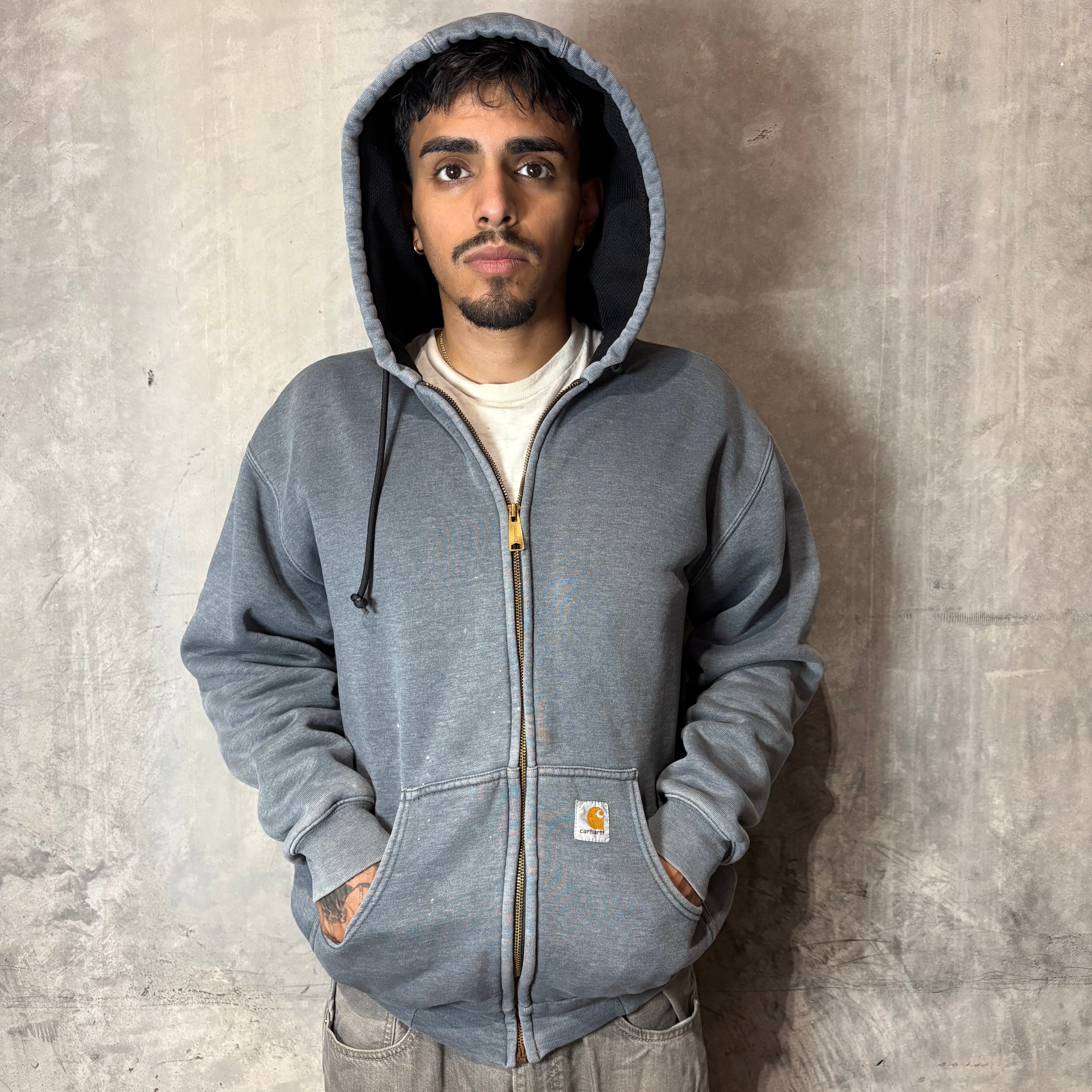 Faded Vintage Carhartt ZipUp Hoodie