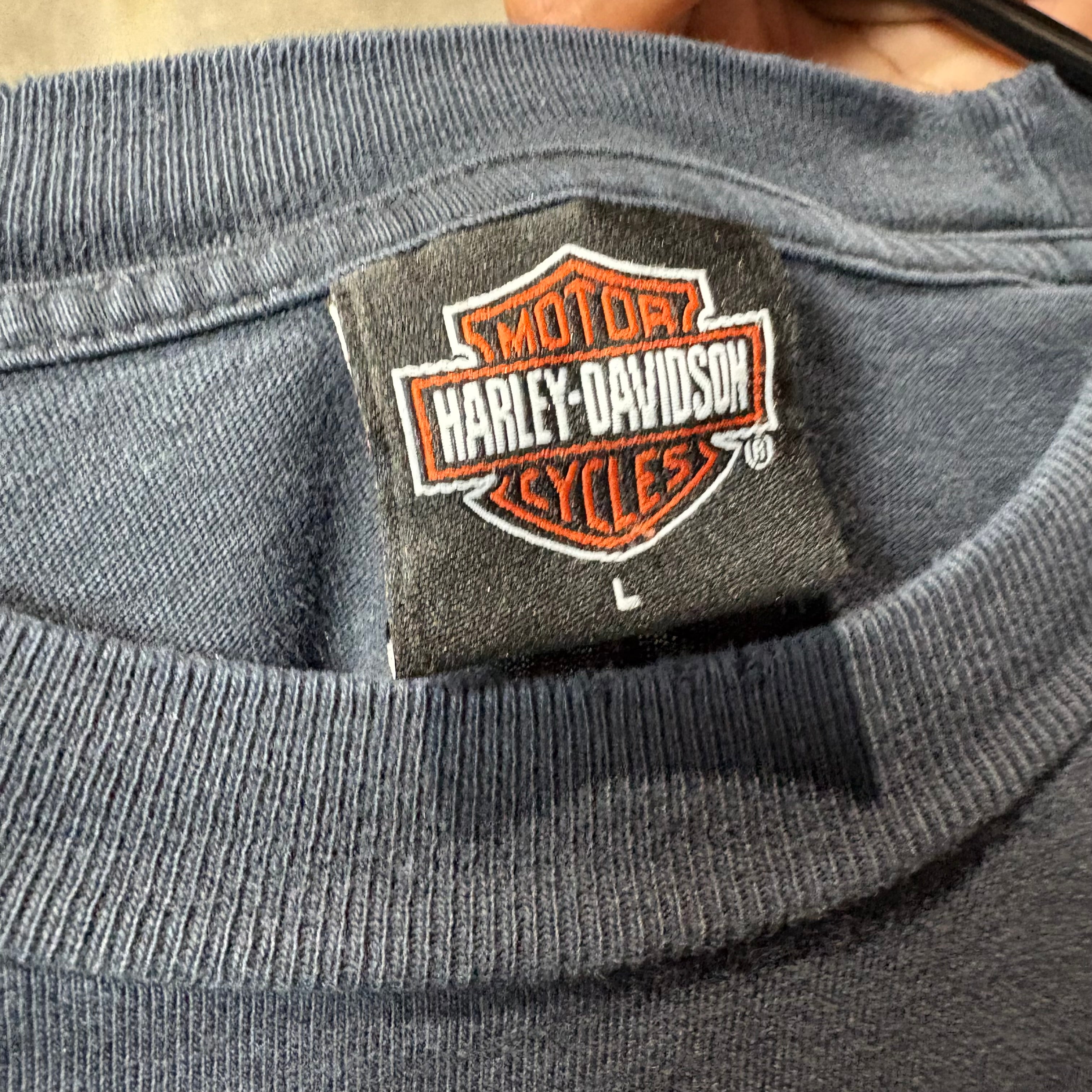 Faded 2003 Harley Davidson Longsleeve