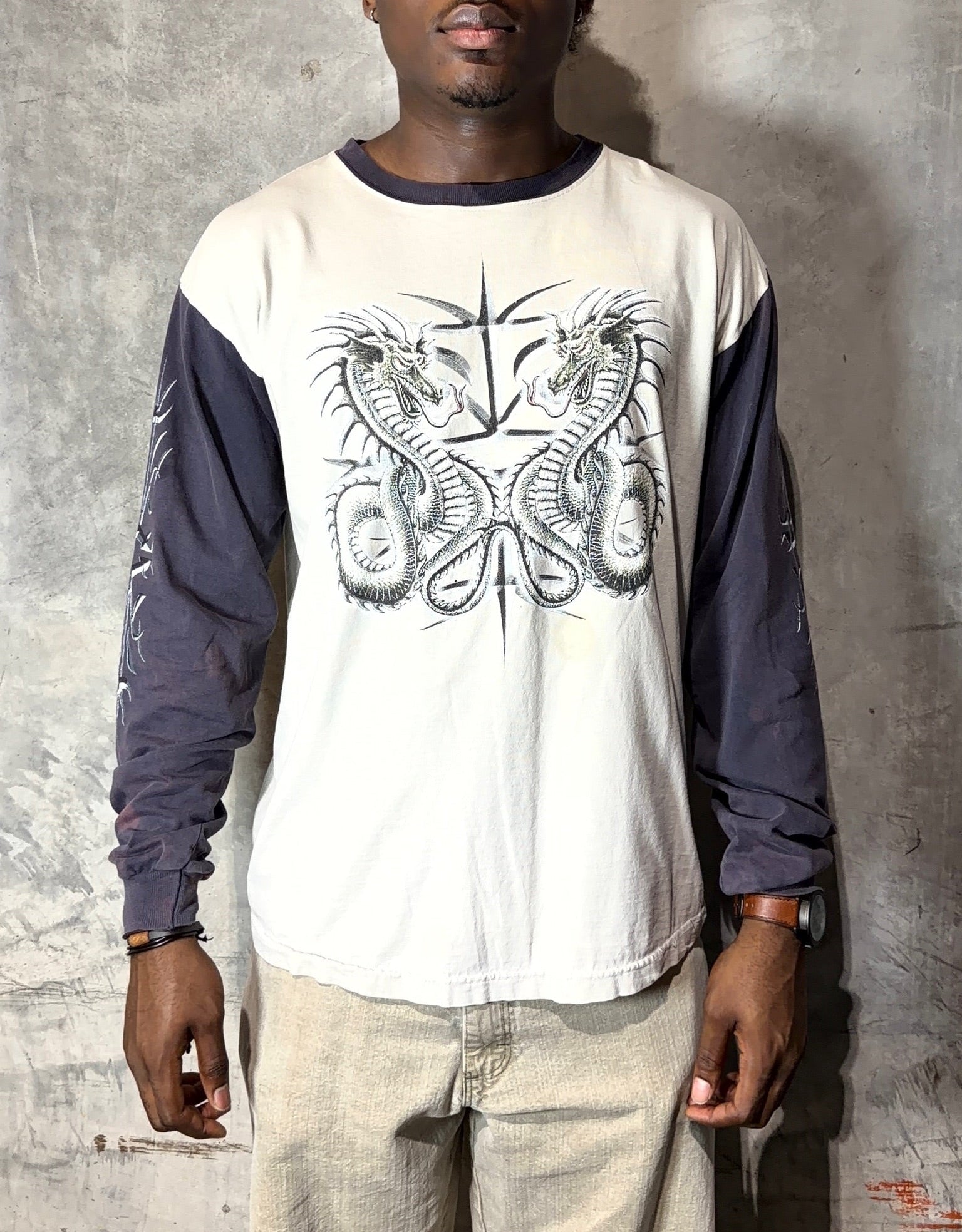 Y2K Dragon Longsleeve Shirt