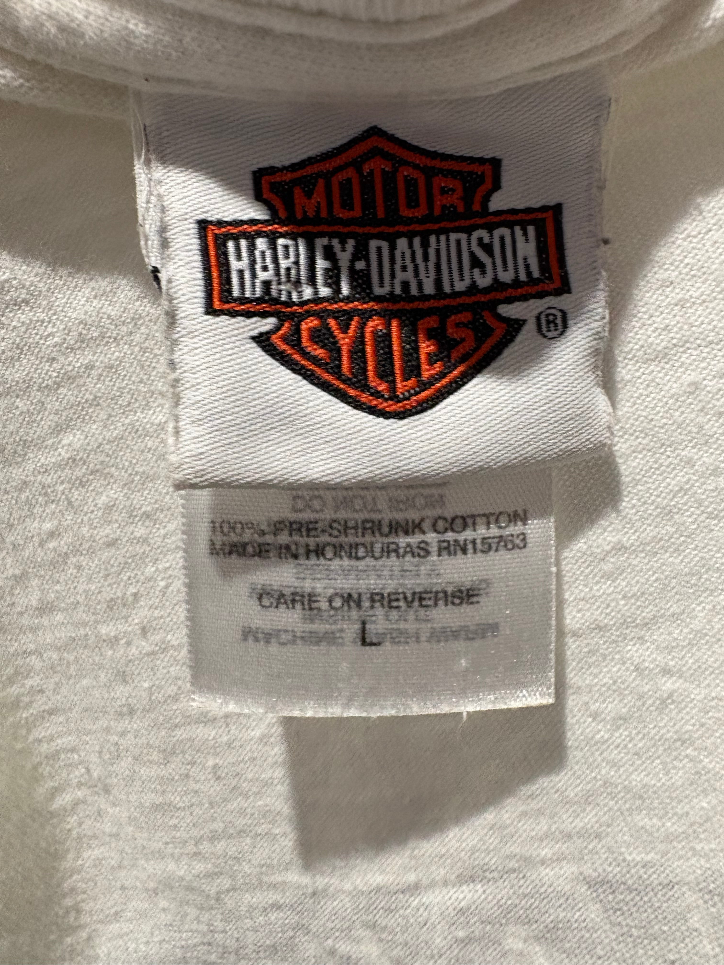Vintage Harley Davidson White Longsleeve