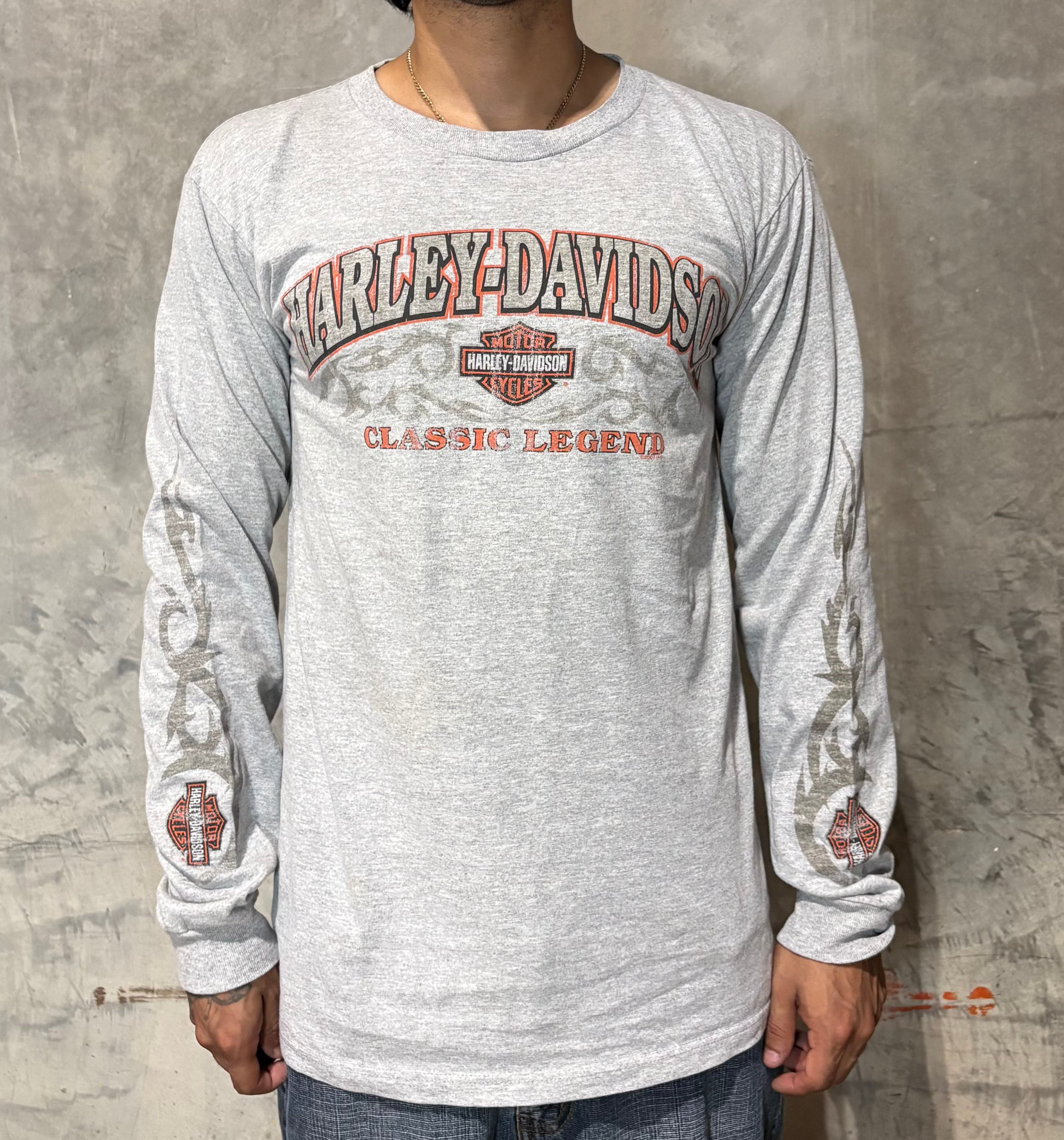 Portland, Maine Vintage Harley Davidson Longsleeve