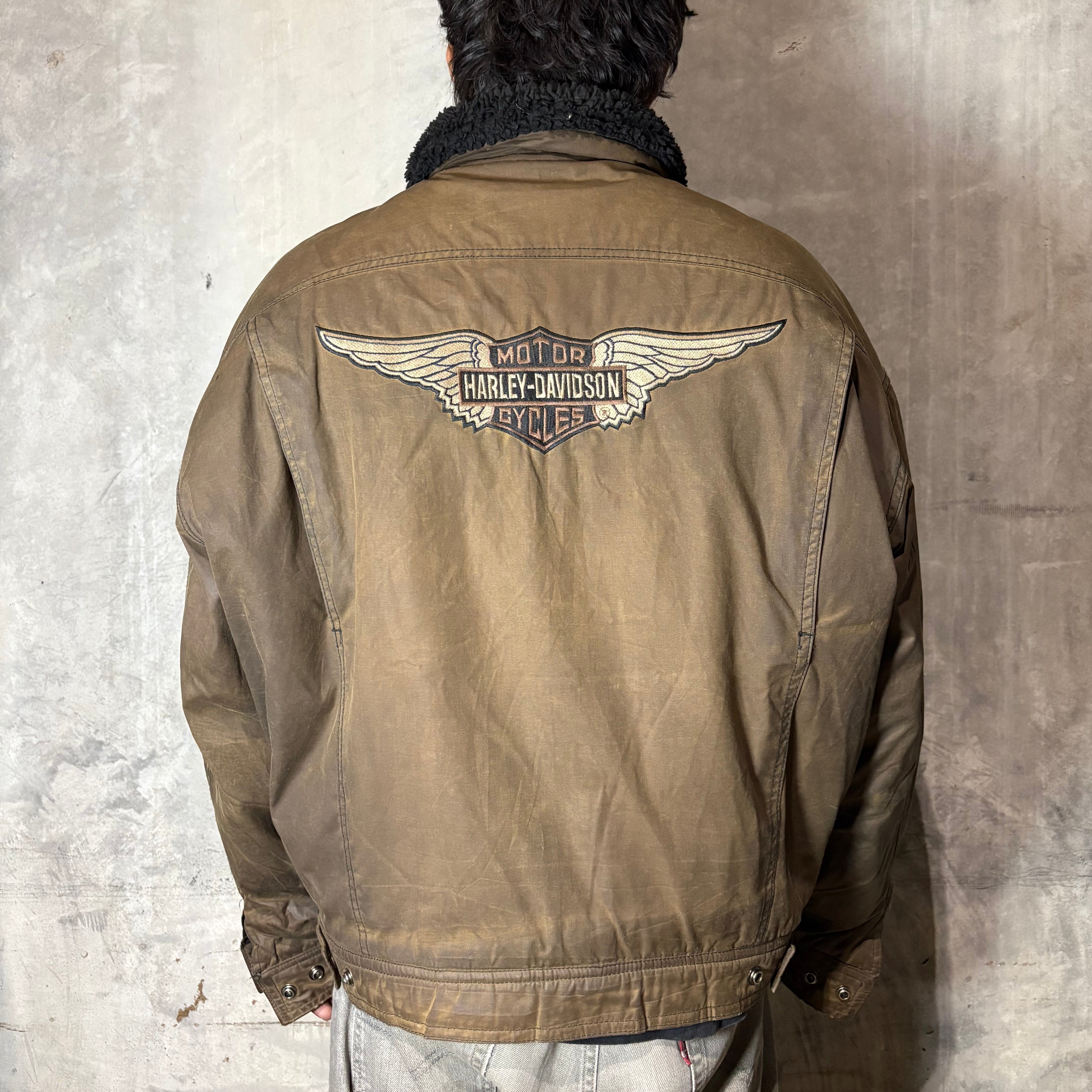 90’s Waxed Harley Davidson Jacket