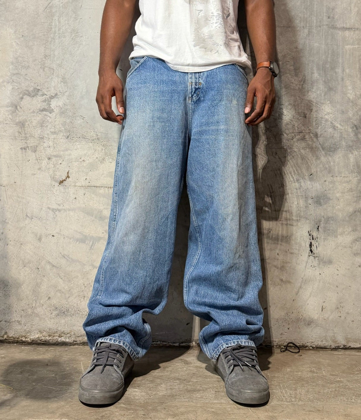90’s Wu Wear Baggy Denim Jeans