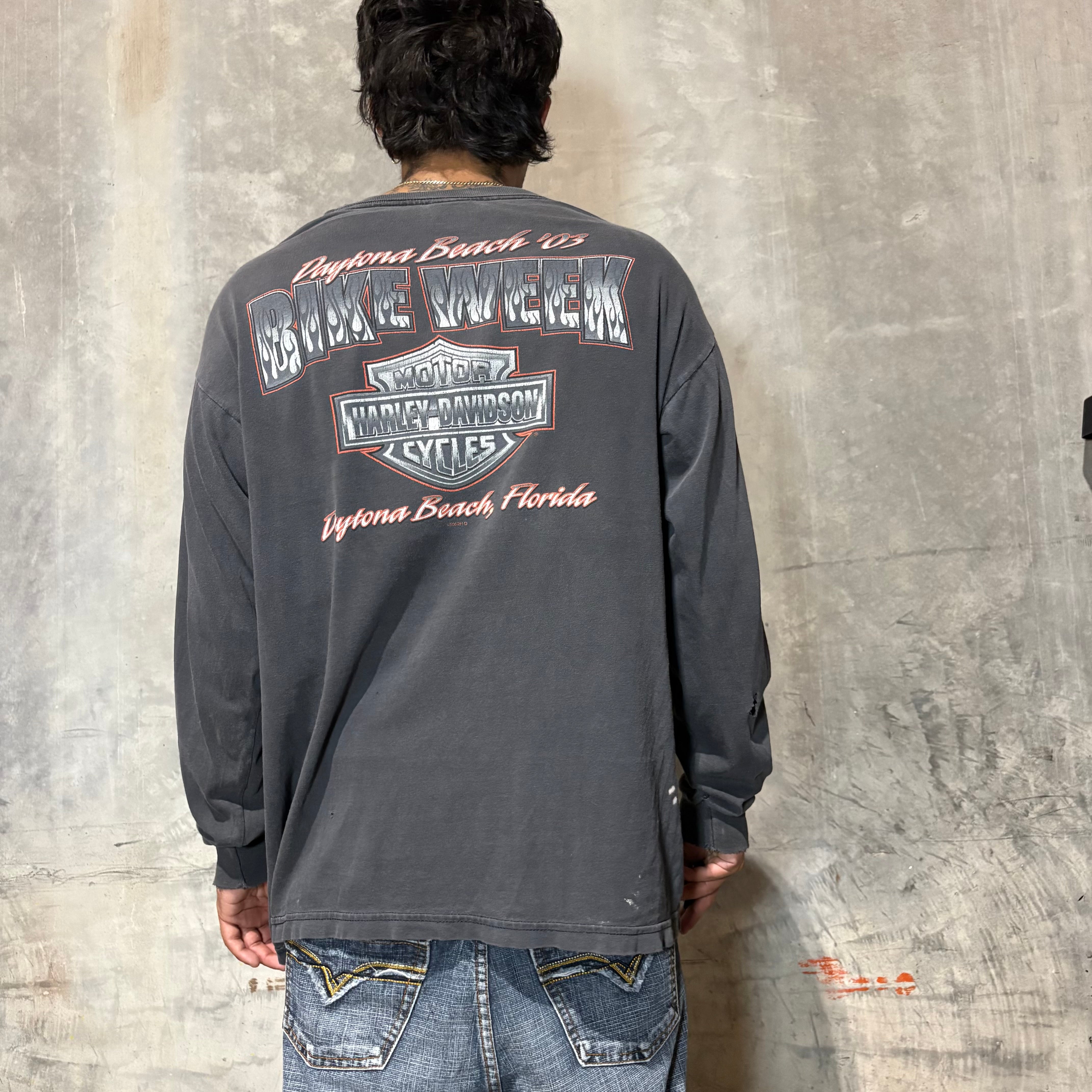Faded 2003 Harley Davidson Longsleeve