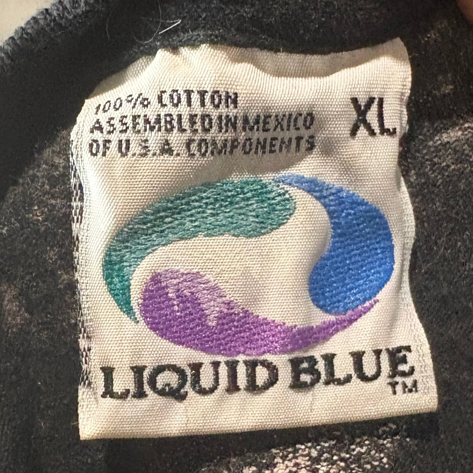 1992 Liquid Blue Chris Pinkerton Skull AOP