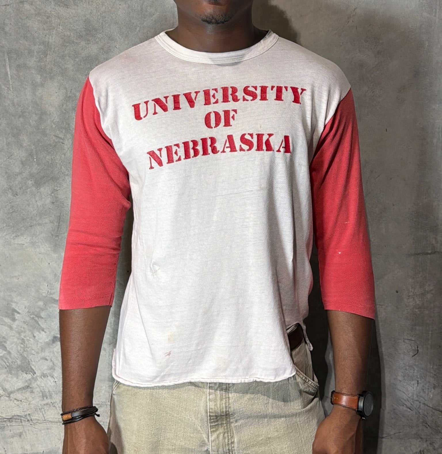 70’s Champion Nebraska Tee