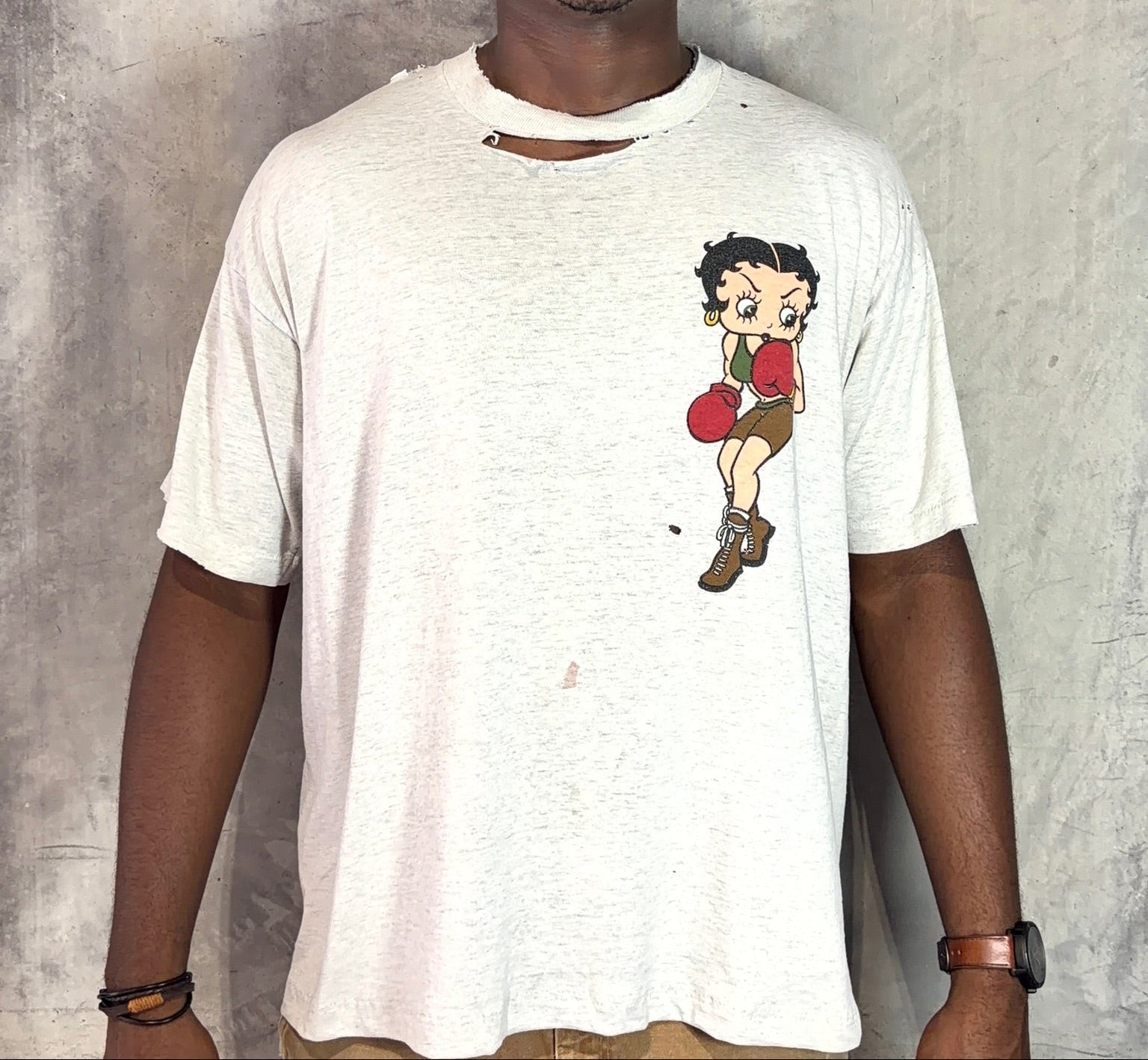 1993 Betty Boop Boxing Tee