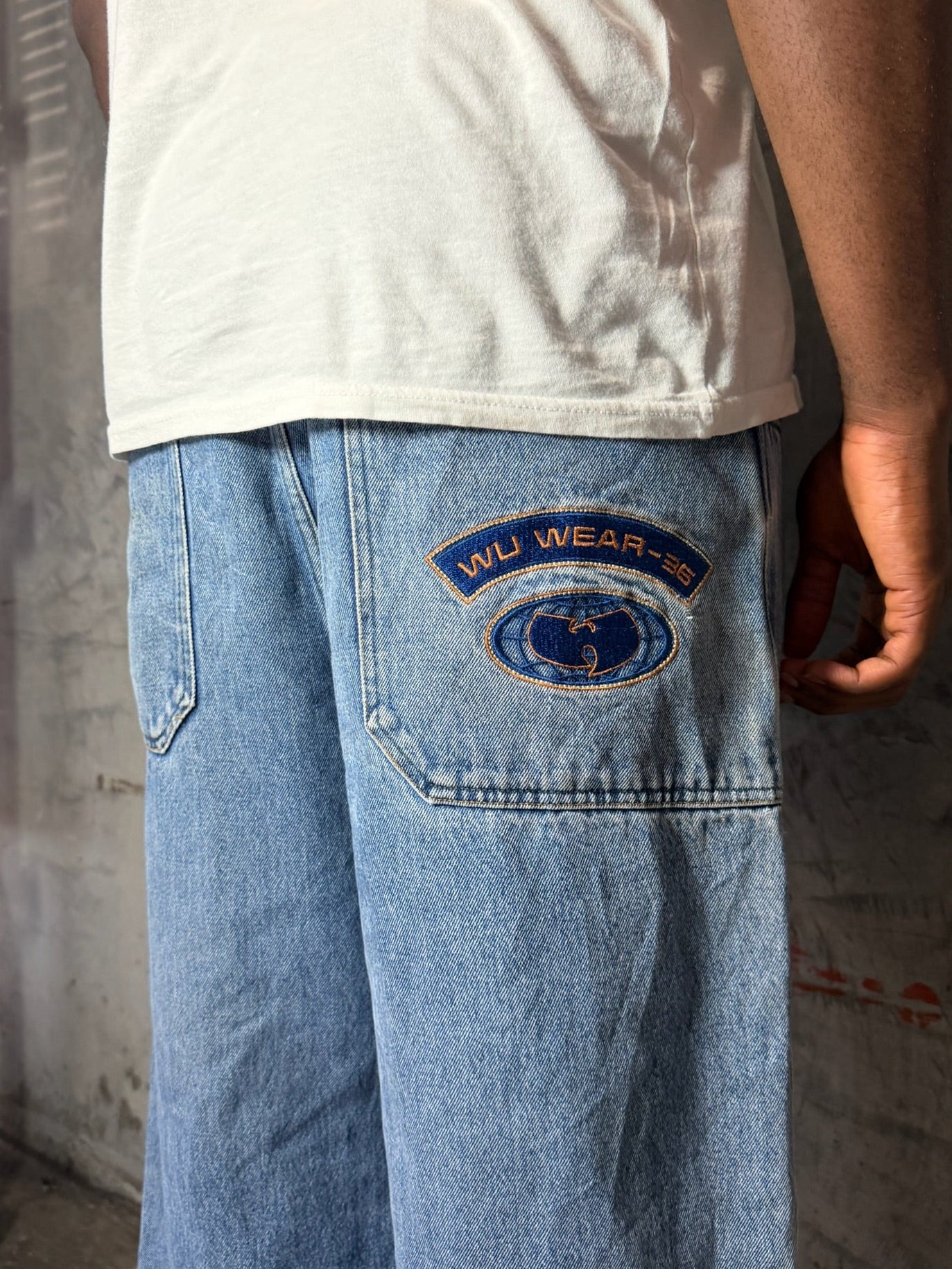 90’s Wu Wear Baggy Denim Jeans
