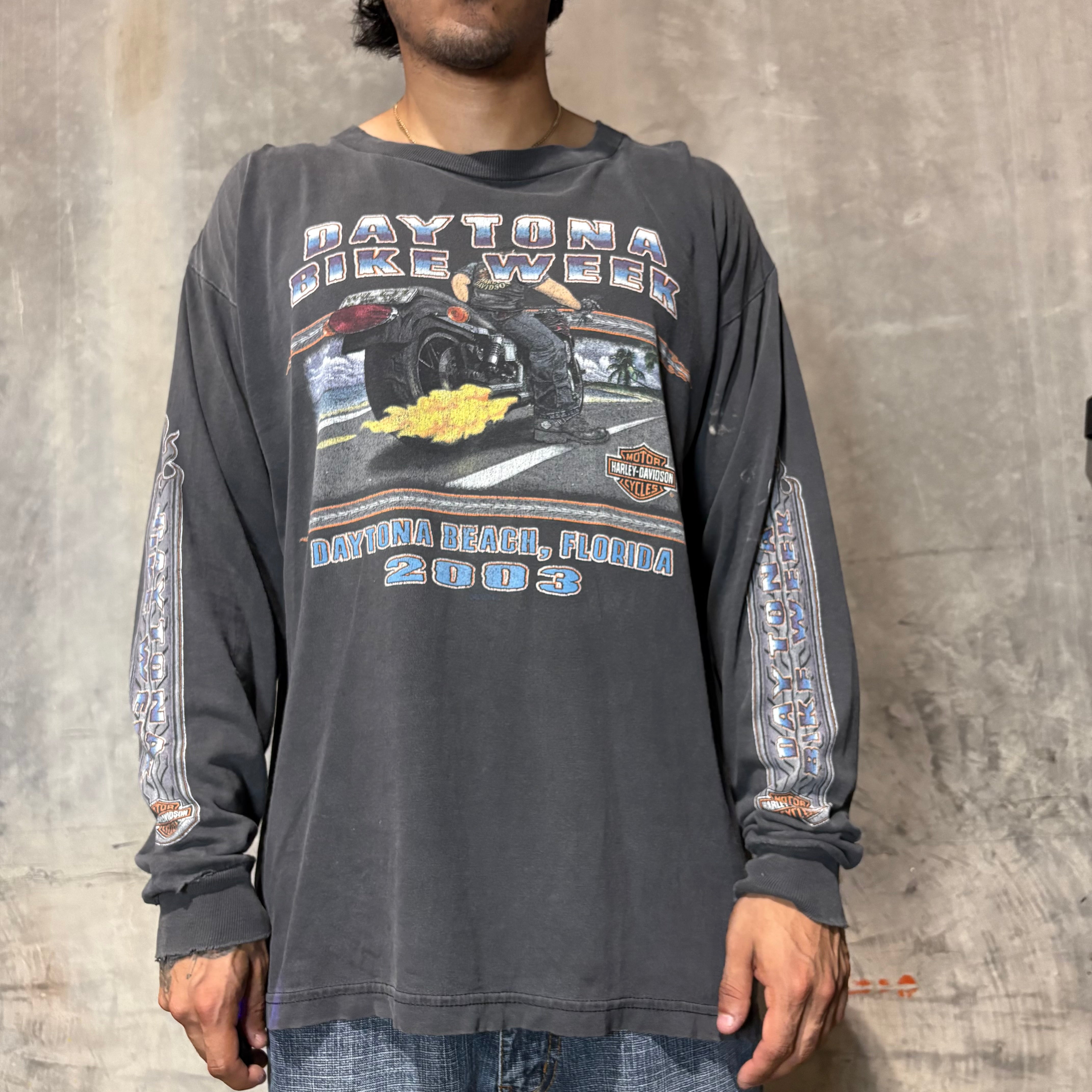 Faded 2003 Harley Davidson Longsleeve