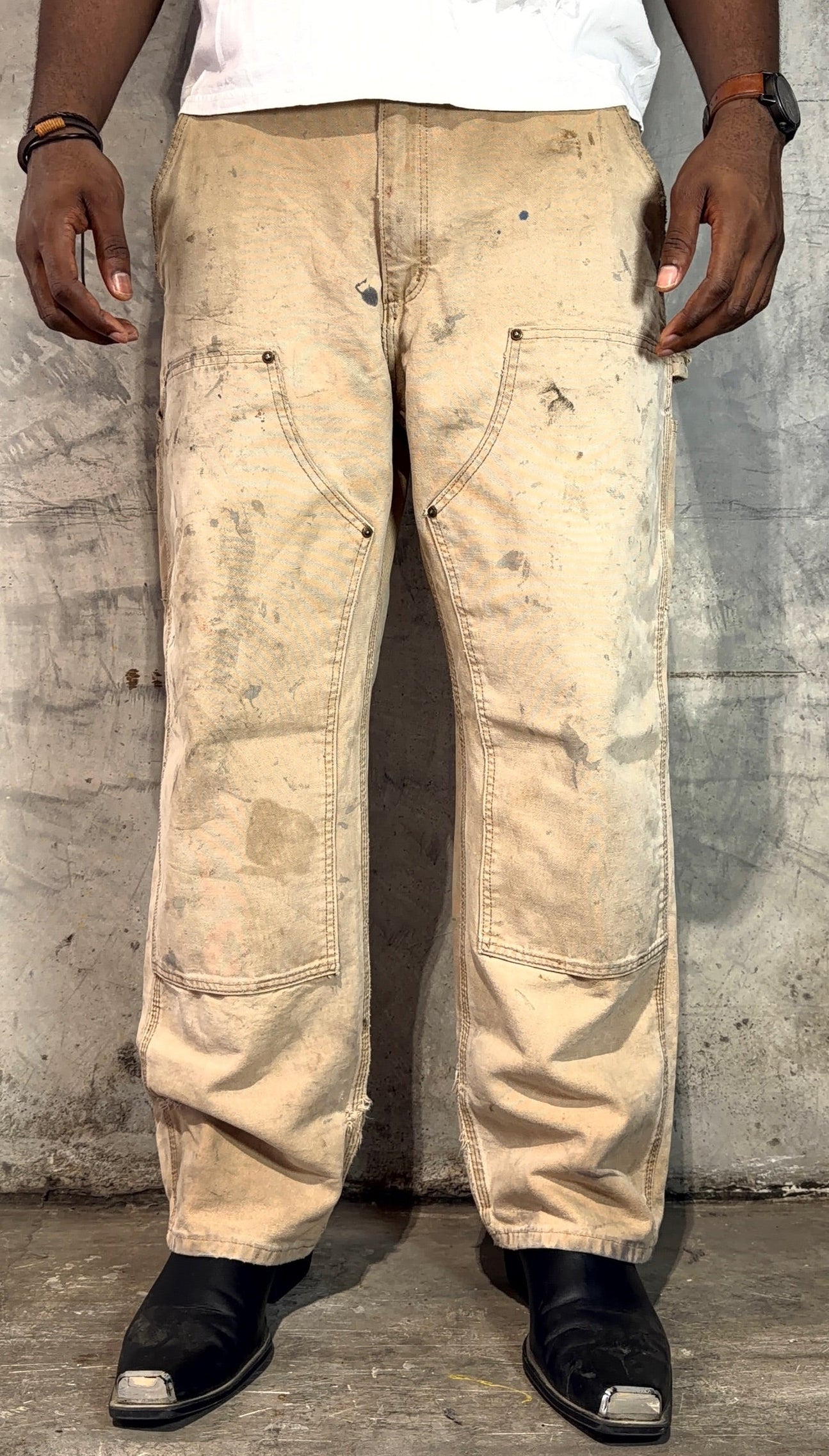Distressed Carhartt Double Knees