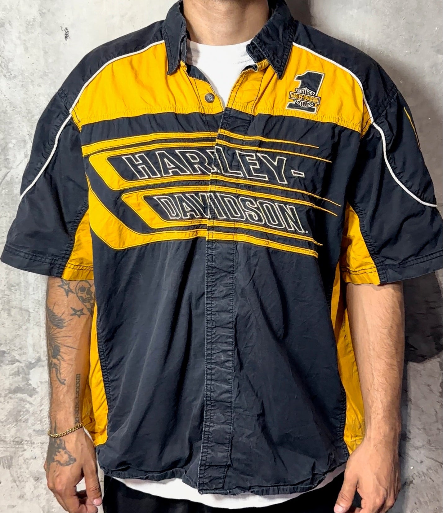 Vintage  Mechanic Harley Davidson Shirt