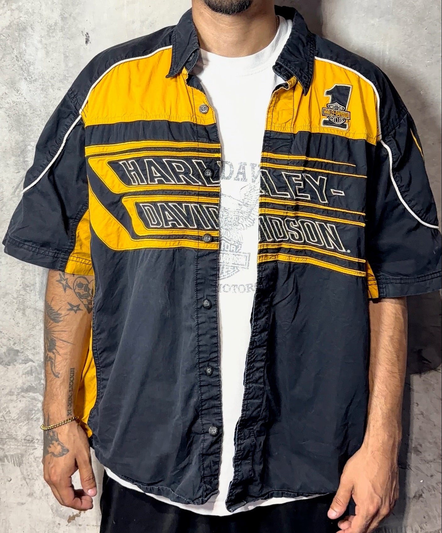Vintage  Mechanic Harley Davidson Shirt